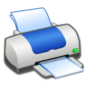 printer blue 10877